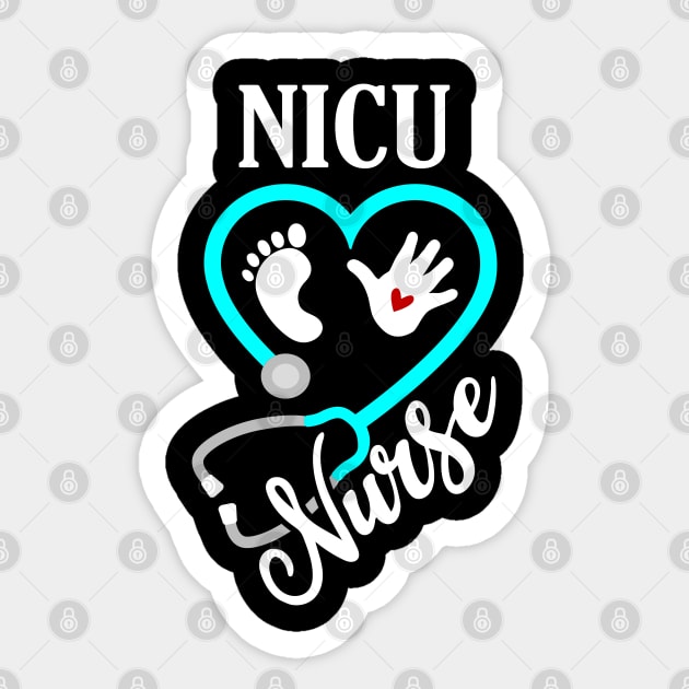 NICU Nurse Sticker by KayBee Gift Shop